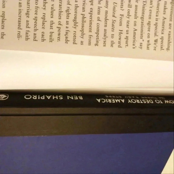 Ben Shapiro Book How to destroy America in three easy steps. - Picture 6 of 9